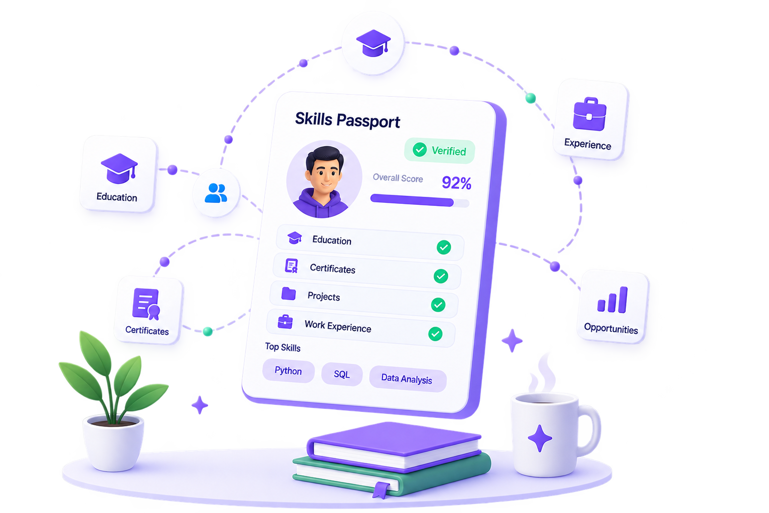 Skills Passport Illustration